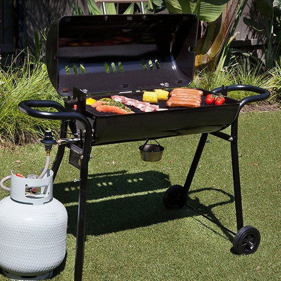 Gasmate Gas Spit Roaster - Black Enamel