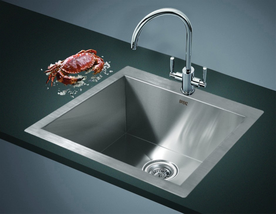 530x505mm Handmade Stainless Steel Topmo