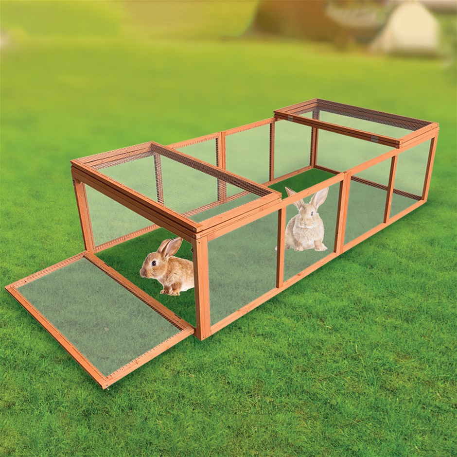 Chicken coop L Run Guinea Pig Cage Villa