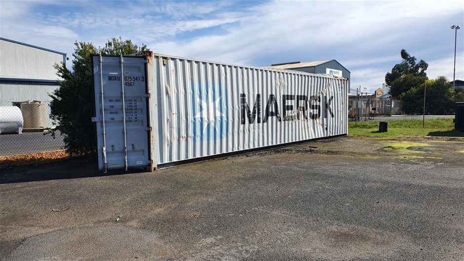 Maersk 40ft Shipping Container Auction (00599034405) Grays Australia