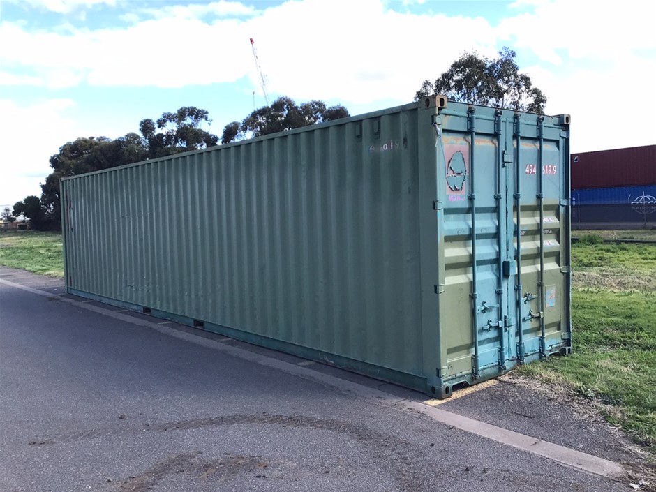 40 ft Shipping Container Auction (00103023186) Grays Australia