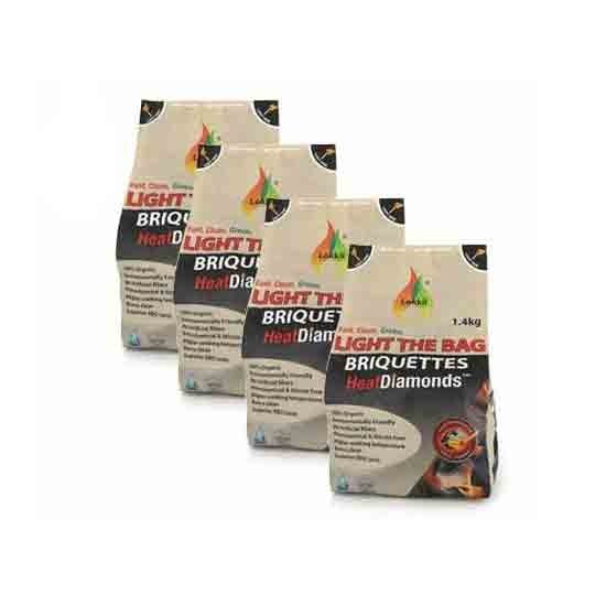 Lokkii Lite The Bag Briquettes 1.4kgs