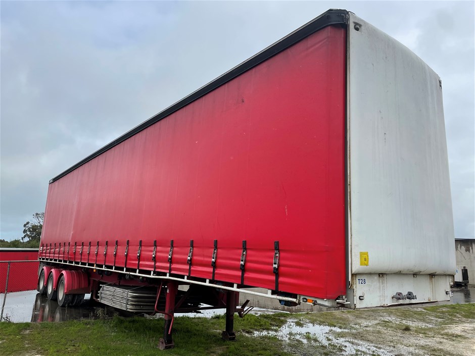 1997 Freighter ST3 Triaxle Curtainsider Trailer Auction (0002-8015963