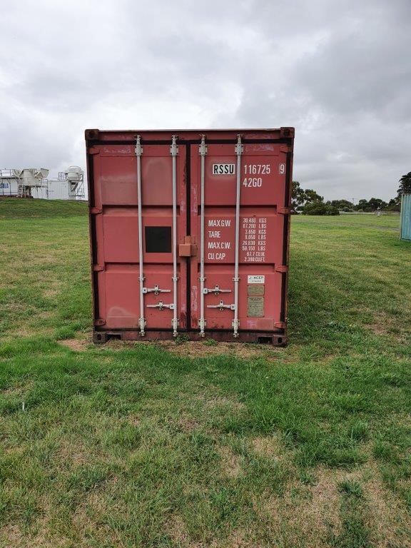 40ft Shipping Container Auction (00013023180) Grays Australia