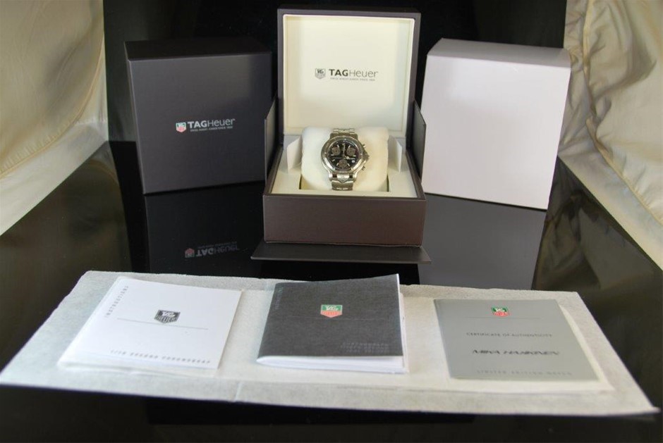 Gents Tag Heuer 6000 Series Mika Hakkine