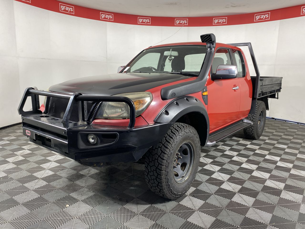2010 Ford Ranger XLT 4X4 Super Cab PK Turbo Diesel Manual Ute Auction ...