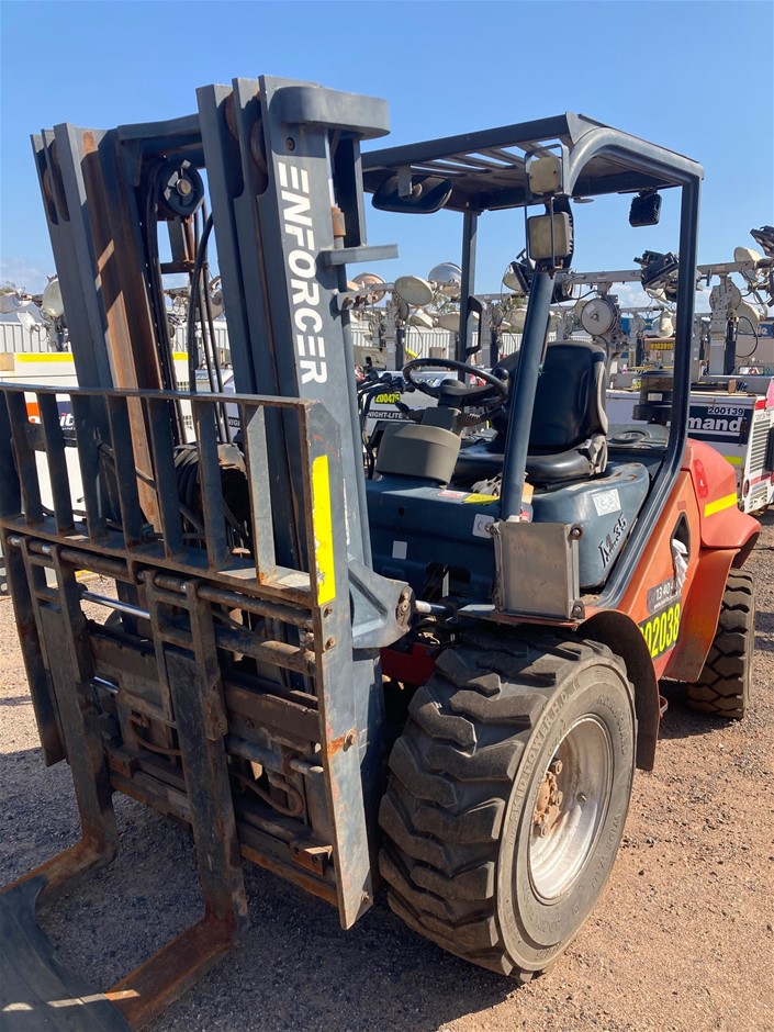 2015 Enforcer FD35T.AT Forklift 3.5t 4.5m Rough Terrain