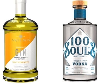 Artemis Kakadu, Manuka Saffron Gin Navy 