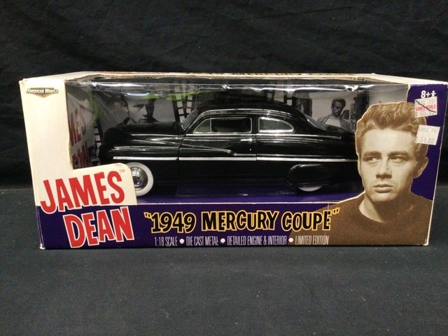 1:18 Die-Cast James Dean “1949 Mercury Coupe” Limited Edition