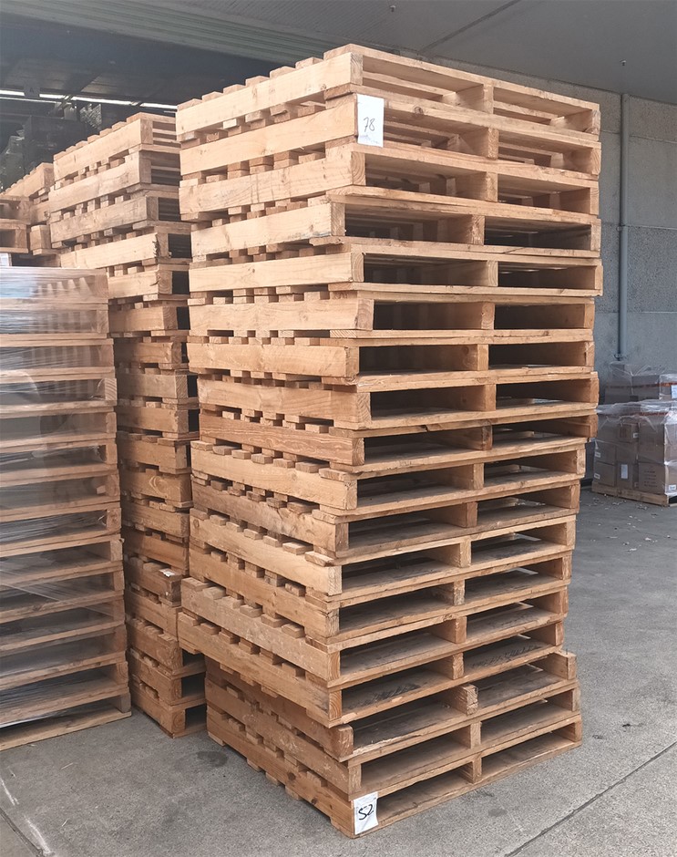 20 WOODEN PALLETS Auction (00012186584) Grays Australia