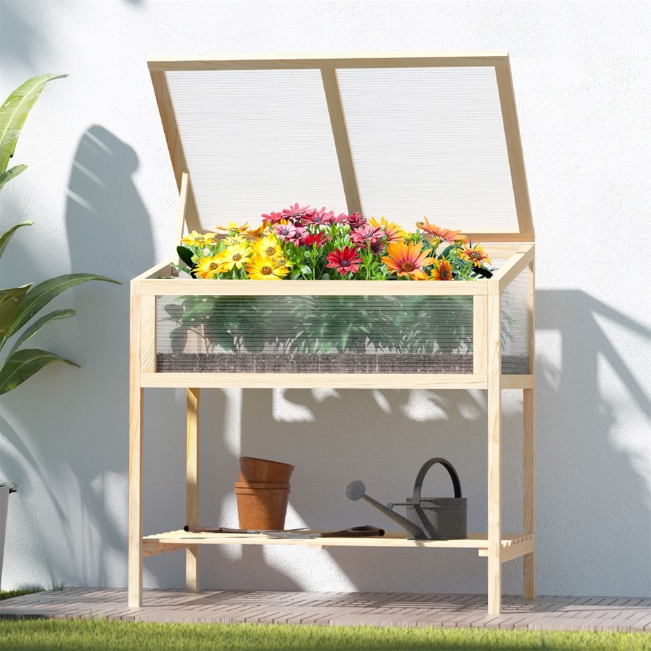 Greenfingers Garden Bed Raised Wooden Pl