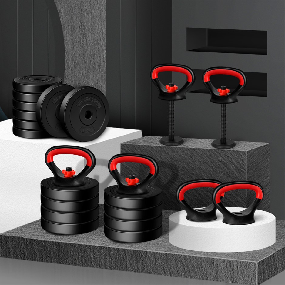 Kettlebell Set 20kg Adjustable Weight Li
