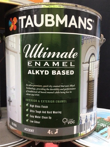 Taubmans Oil Based Enamel - Taubmans Paint Products