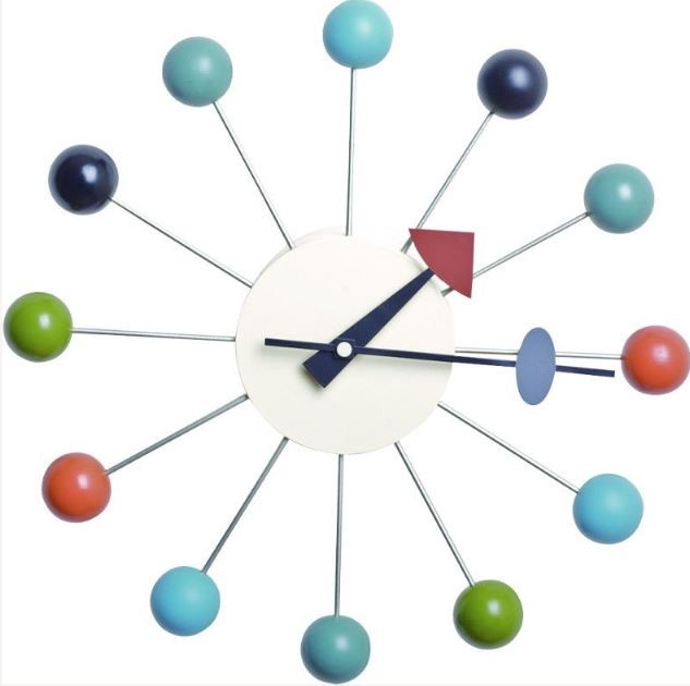 Multicolour Nelson Ball Clock Replica Auction (00012547227