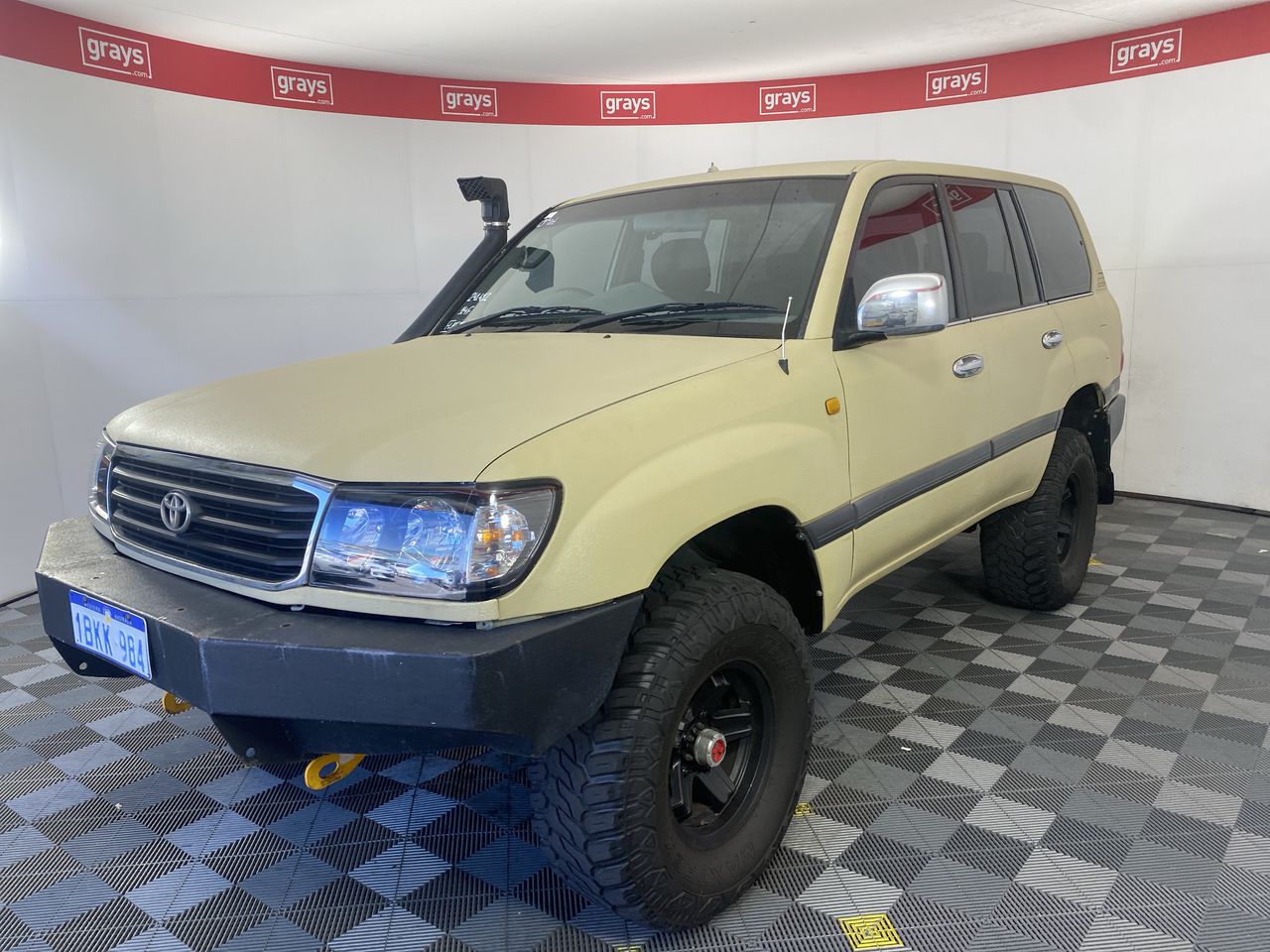 2002 Toyota Landcruiser GXL (4x4) HZJ105R T/Diesel Manual 8 Seats Wagon ...