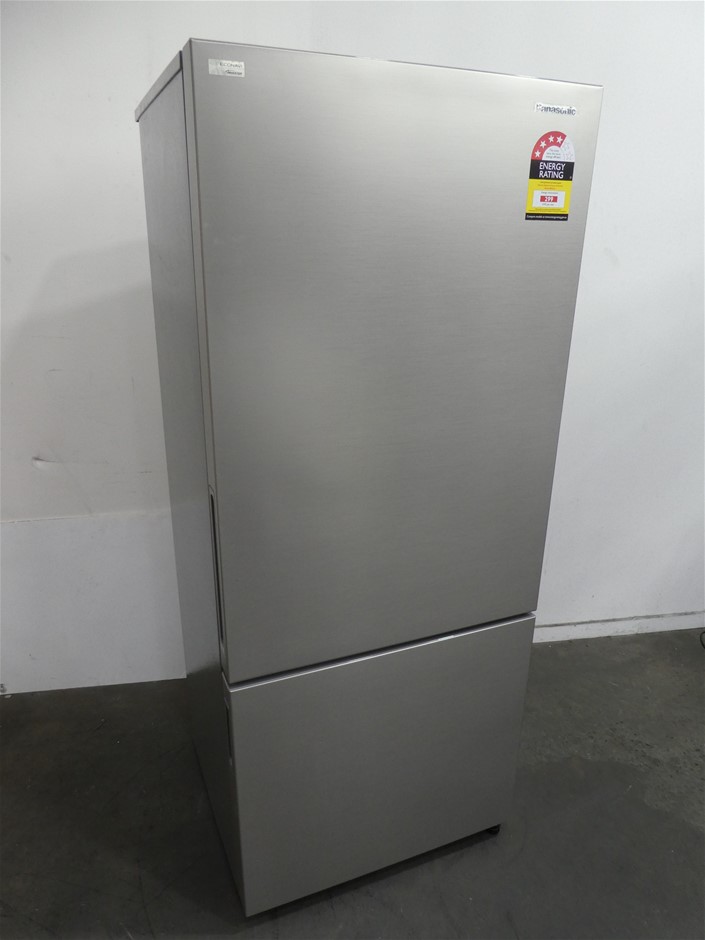 Panasonic 380L Full Flat Bottom Mount Fridge Silver (NRBX421BUSA