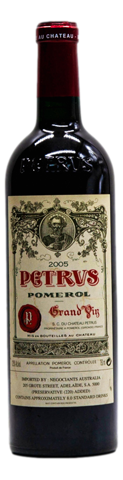 Chateau Petrus Pomerol 2005 (1 x 750mL),