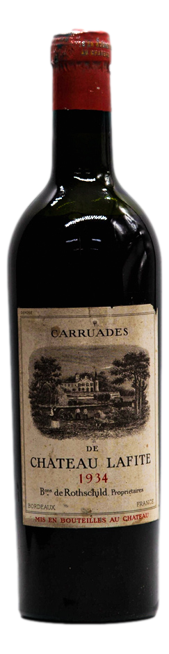Carruades de Lafite Second Vine 1934 (1 