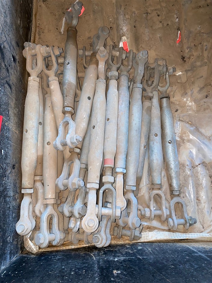 Large Quantity of 4 Ton Yoke Rigging Eye Bolts Auction (0063-3023603 ...