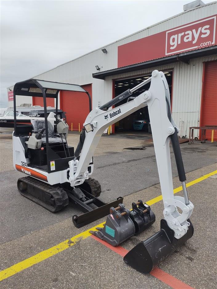 Unreserved Bobcat 324 Mini Excavator