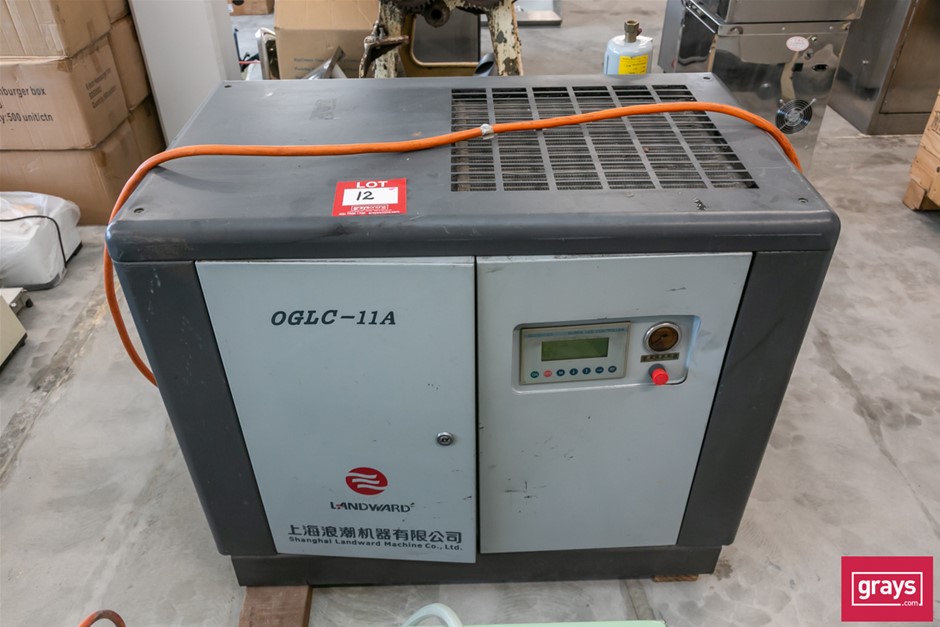 2010 Landward OGLC11A Worm Compressor Auction (00125050576) Grays