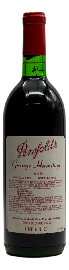 Penfolds Grange Hermitage Bin 95 Signed 