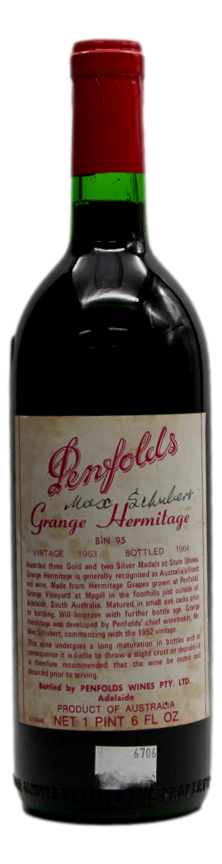 Penfolds Grange Hermitage Signed Max Sch