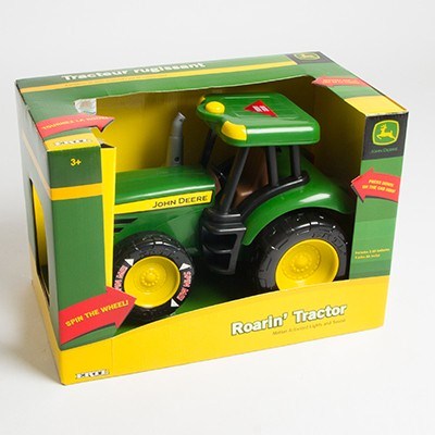 Buy John Deere Roarin Tractor 30cm Motion Activated Lights and Sound Tractor Grays Australia