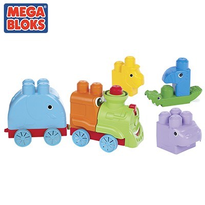 Mega Bloks First Builders Safari Train (