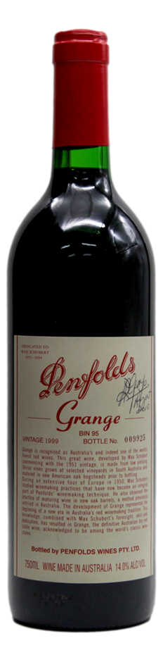 Penfolds Grange Bin 95 Signed Peter Gago