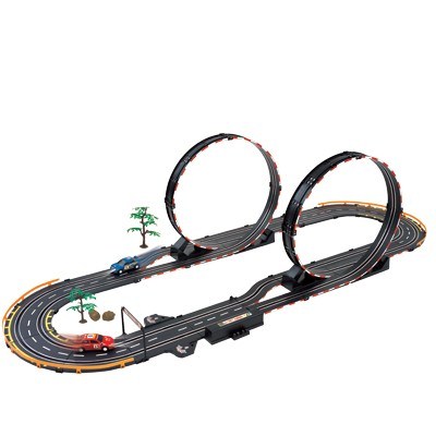 Parallel Looping Road Racing Track Set -