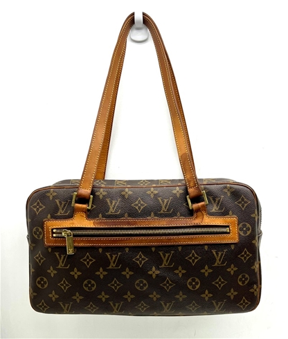 Louis Vuitton Cite Gm Brown Monogram Canvas Shoulder Bag Auction  (0040-2547876)