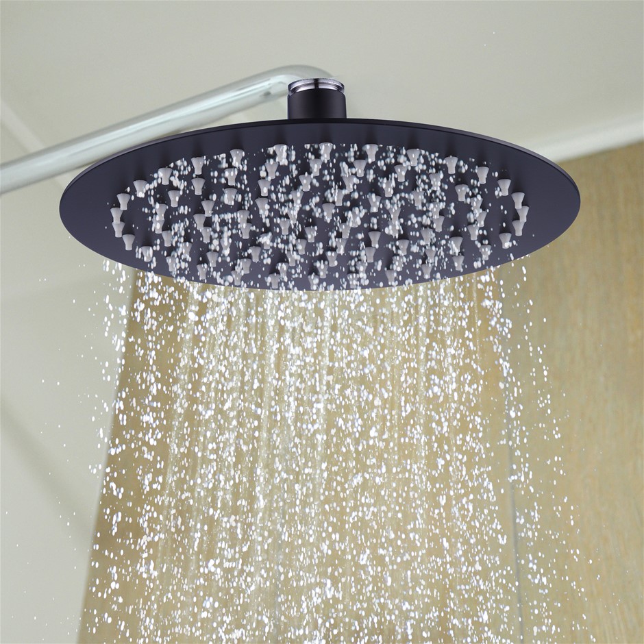 200mm Shower Head Round 304SS Electropla