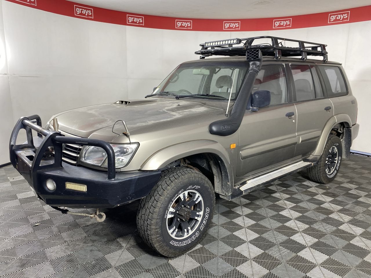 2003 Nissan Patrol ST (4x4) GU II Turbo Diesel Manual Wagon Auction ...