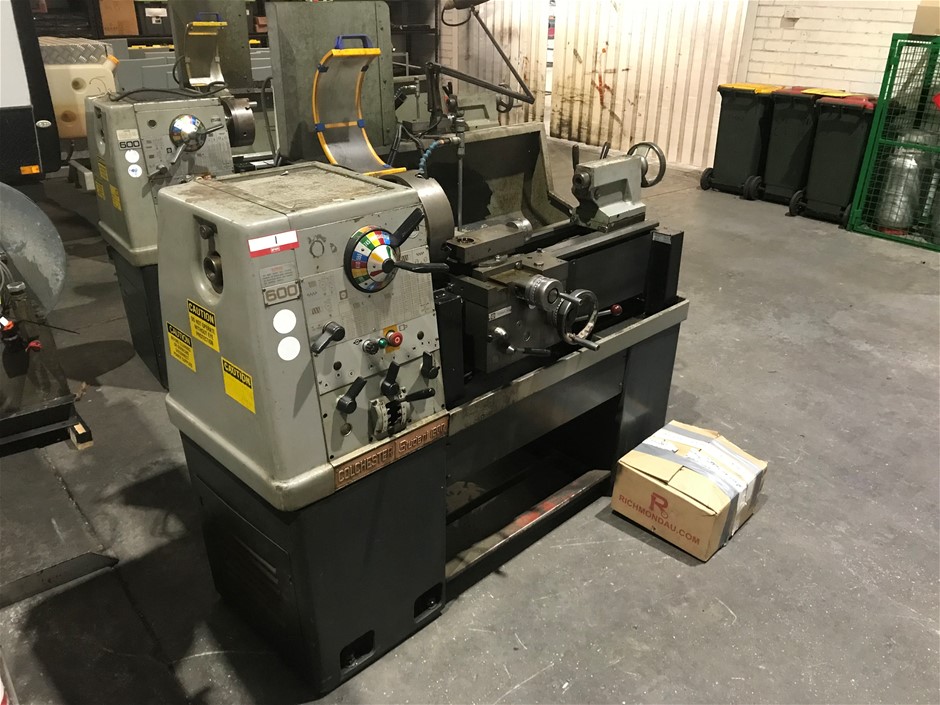 Colchester Gap Lathe Auction (00013023816) Grays Australia