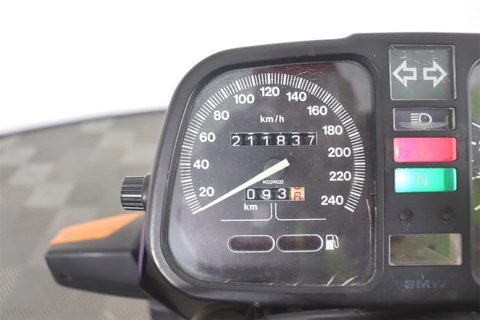 BMW K100 2 seater Road, 211837 km indicated Auction (0001