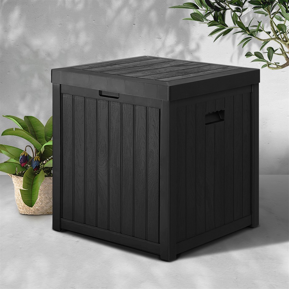 Gardeon Outdoor Storage Box 195L Bench S
