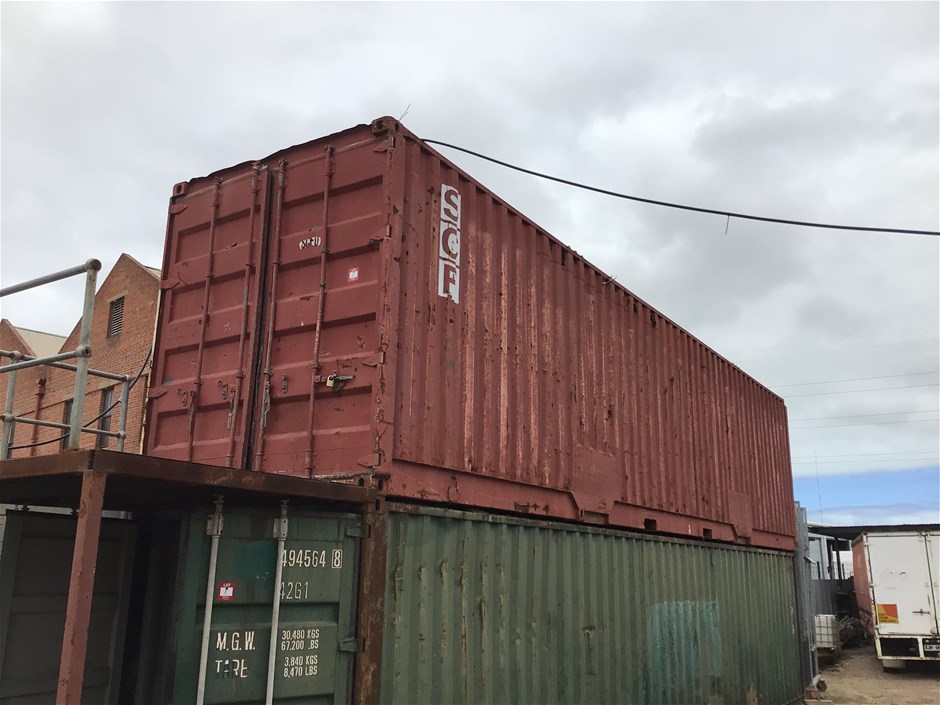 40FT Shipping Container Auction (01028016152) Grays Australia