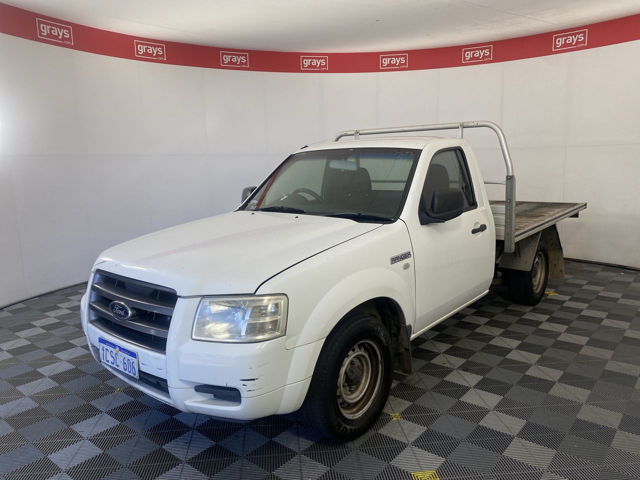 2008 Ford Ranger XL 4x2 Single PJ Turbo Diesel Manual Cab Chassis ...