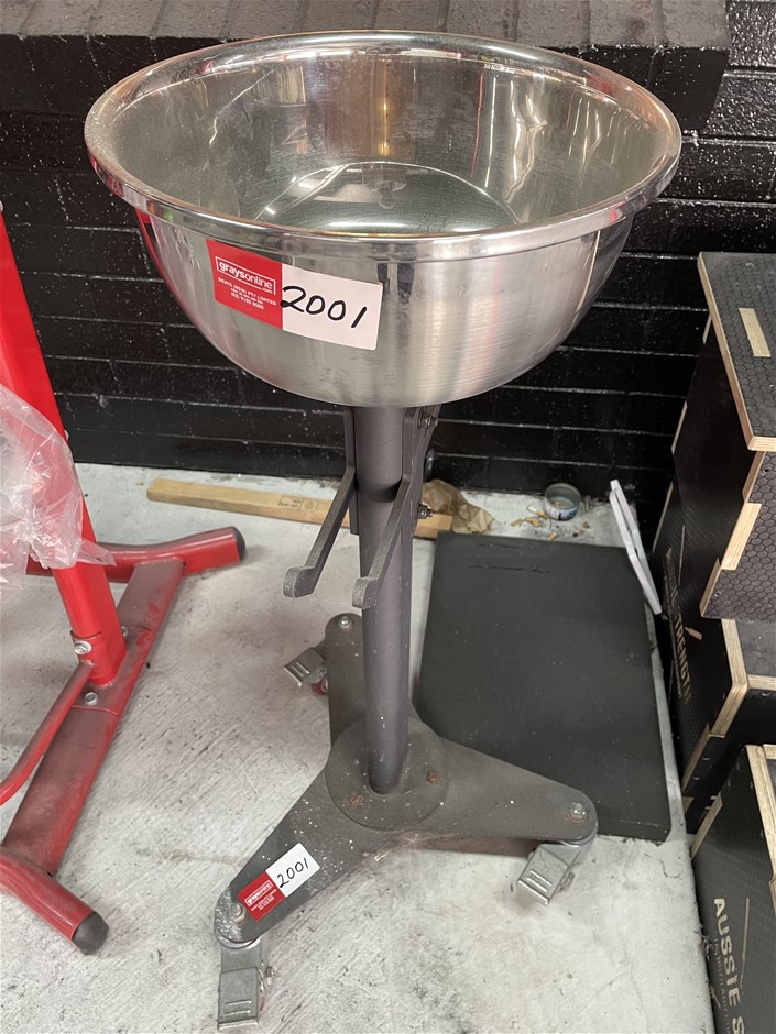 Chalk Bowl with wheels Auction (20015051268) Grays Australia