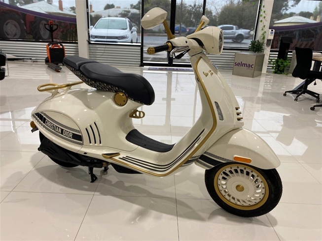 The Christian Dior Vespa 946 Scooter - A Two-Wheeled Fashion Statement