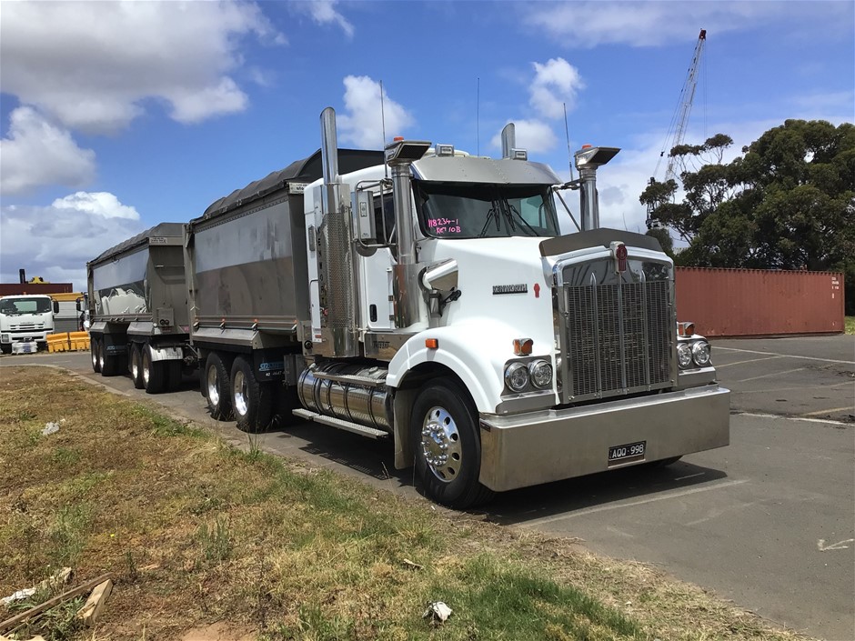 2014 Kenworth T409 SAR Tipper with 2017 Sloanbuilt Trailer