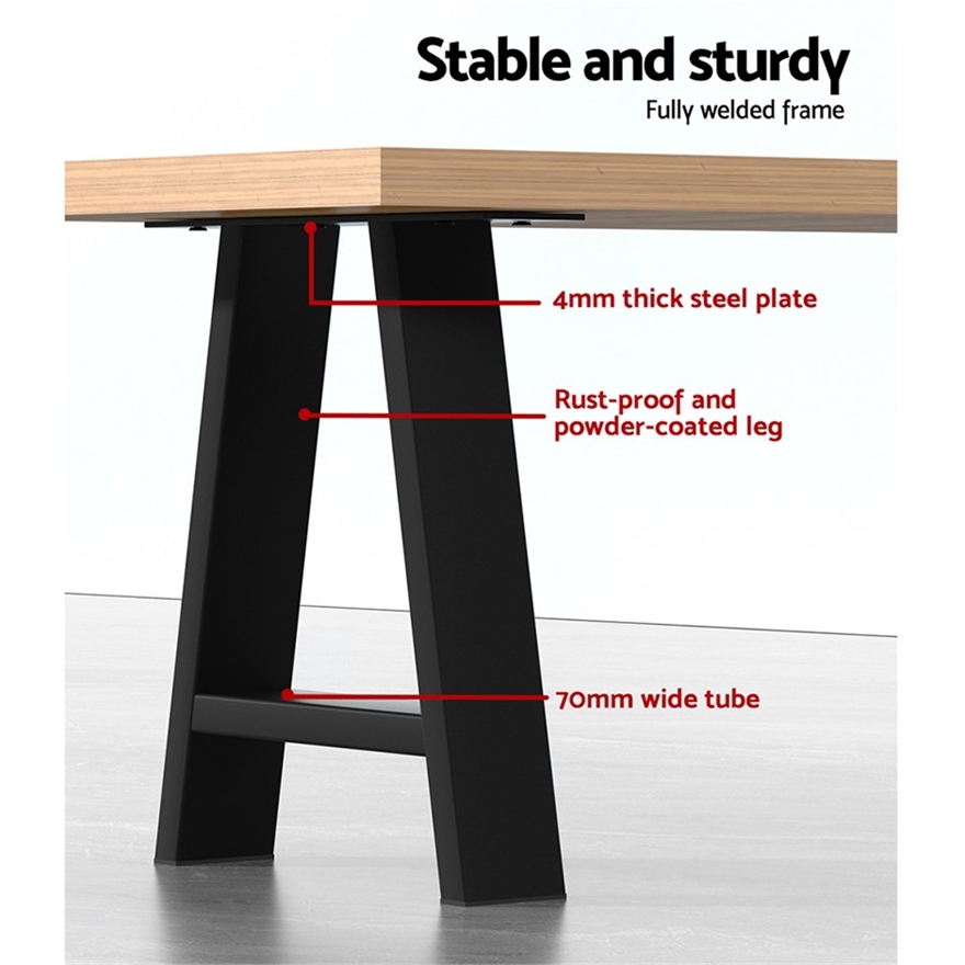 Artiss Table Legs Coffee Dining Table Legs DIY Metal Leg 40X30cm