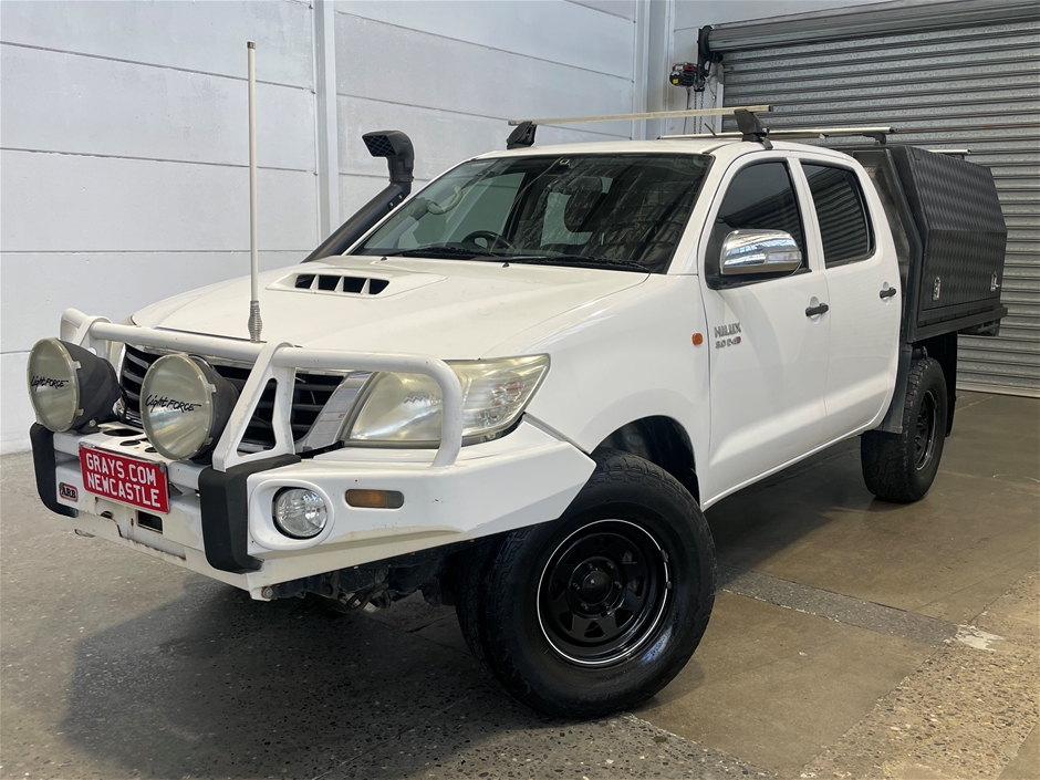 2012 Toyota Hilux 4X4 SR KUN26R Turbo Diesel Manual Dual Cab Auction ...