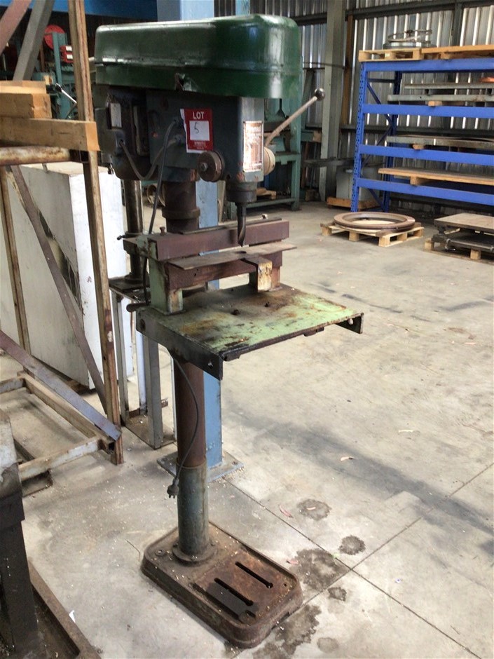 Paramount 8 Speed Pedestal Drill Press (Golden Grove) Auction (0005 ...