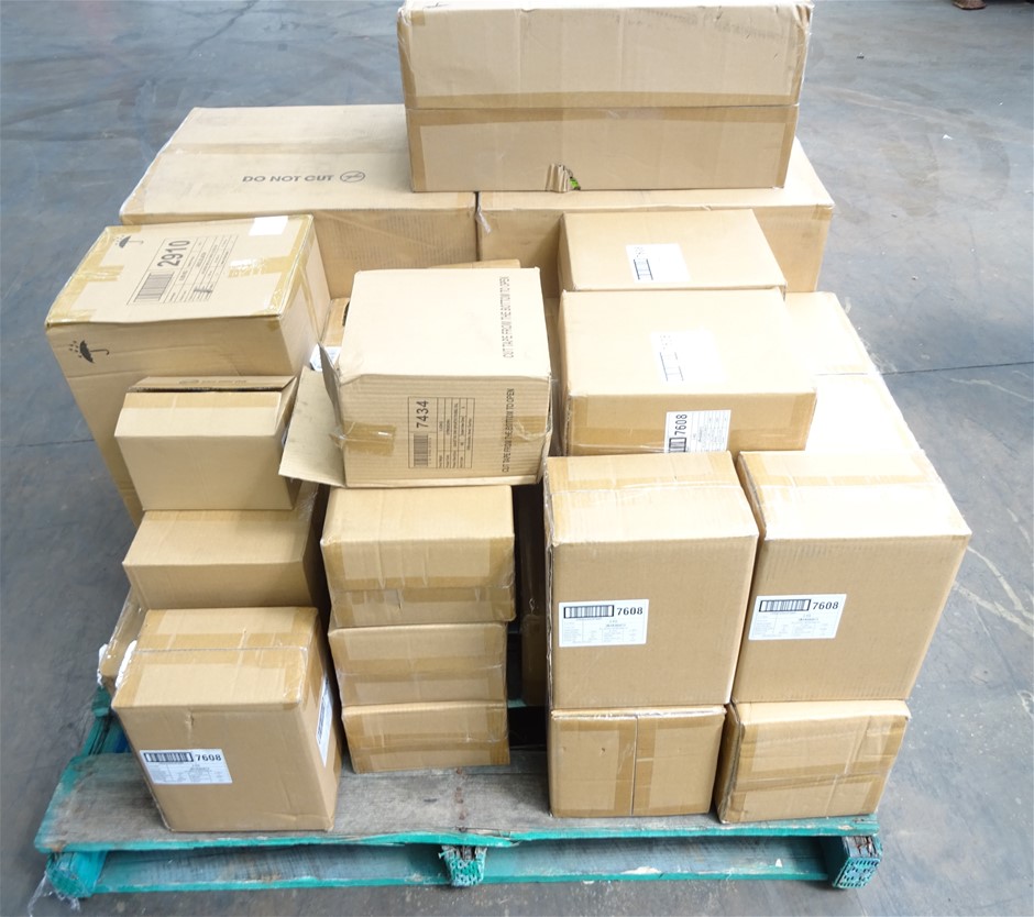 Pallet Of Assorted Stationary & Filing Cabinets Auction (0001-2187227 ...
