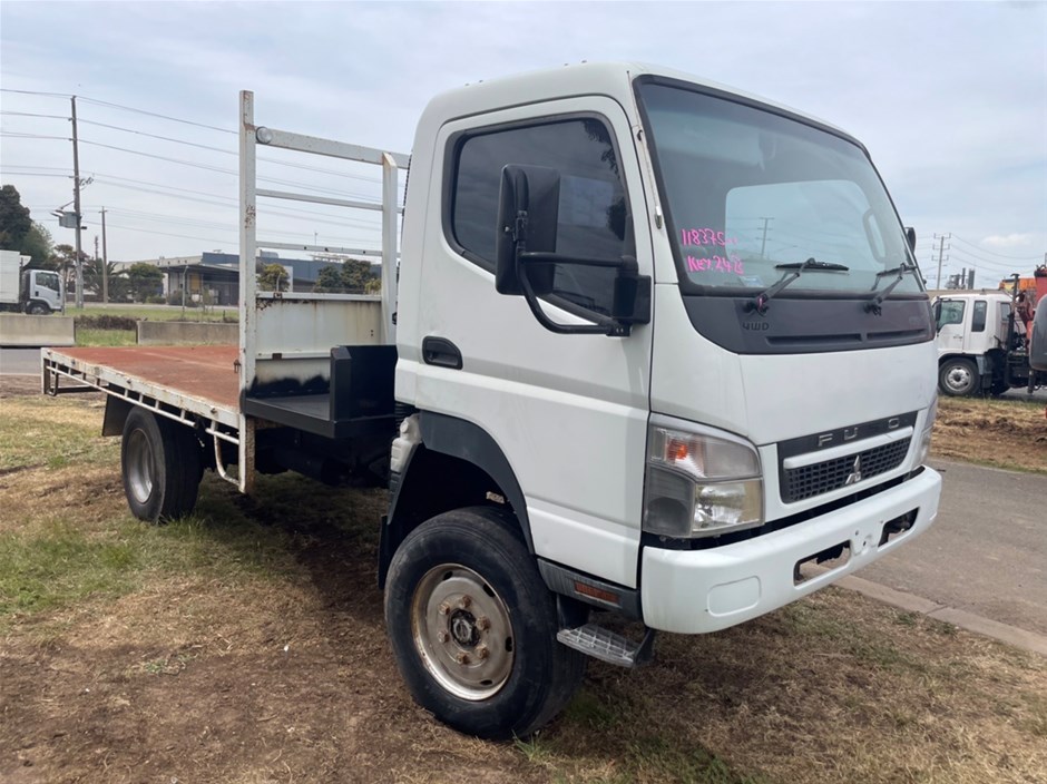 2010 Mitsubishi Canter (4 x 4) Tray Body Truck