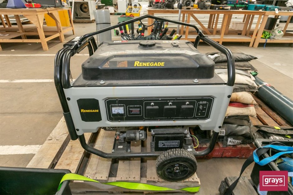 Renegade 13000 Portable Petrol Generator Auction (02595051452) Grays Australia