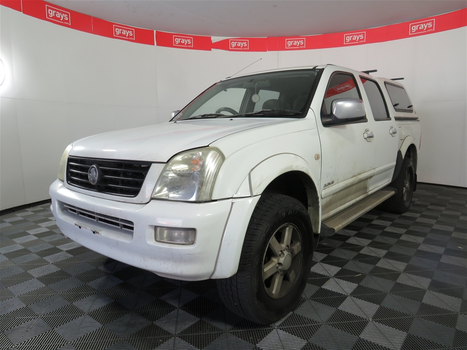 2003 Holden Rodeo LT V6 Crew Cab RA Automatic Dual Cab