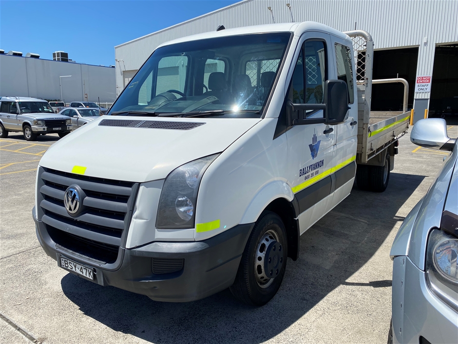 Volkswagen Crafter 50 LWB 100kW T/Dl Manual Crew Cab Chassis